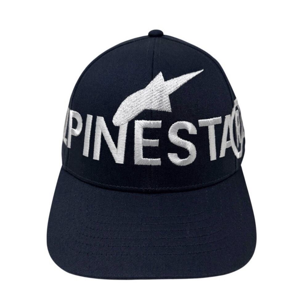 Alpinestars Committed Hat Snapback Navy Blue White Logo One Size NWT